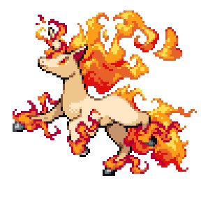 Rapidash Sprite Image