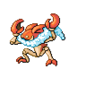 Krabadier Sprite Image