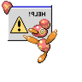 Pokémon sprite 46.275a