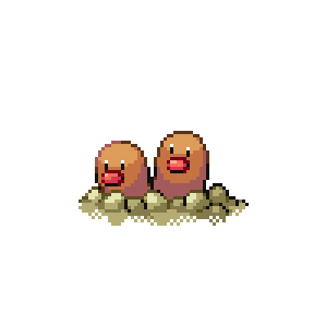 Pokémon sprite 50.50g