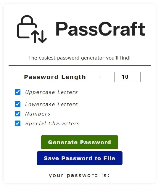 passcraft