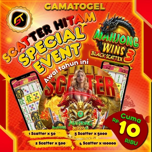 Gamatogel: Situs Game Slot Mahjong Wins 3 Bonus Scatter Hitam Terbaru
