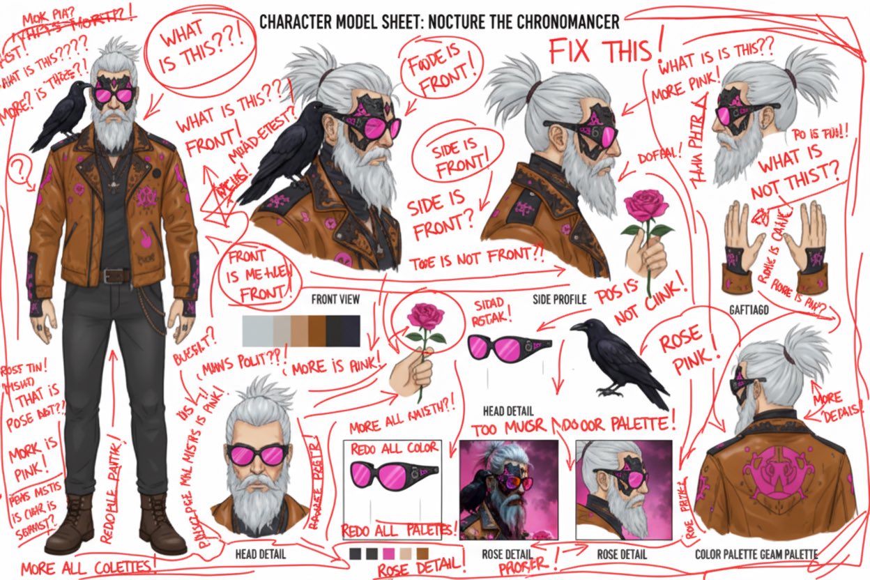 Red Pen Annotations - 2