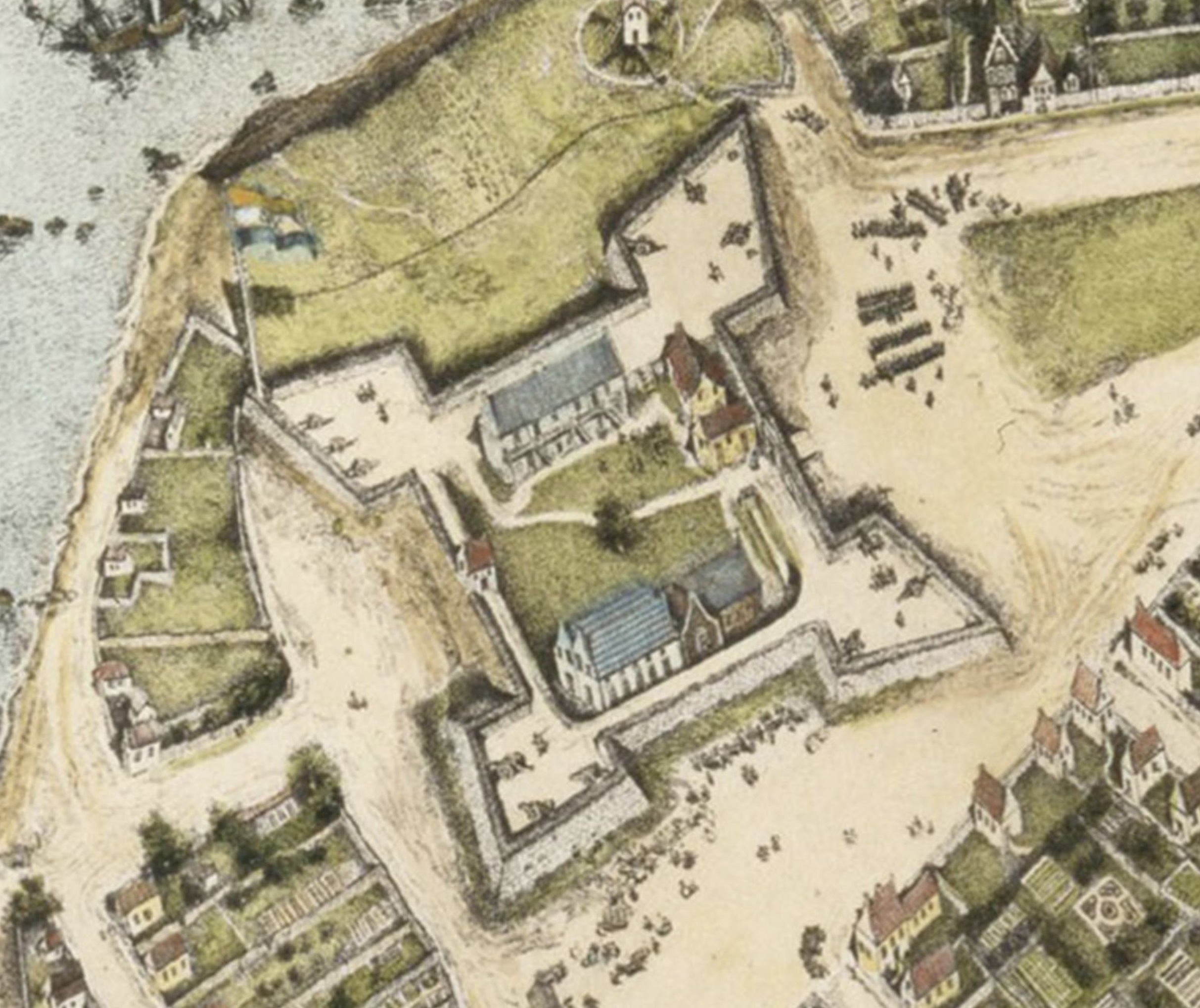Ancient Map → Historical Scene Photo - 1