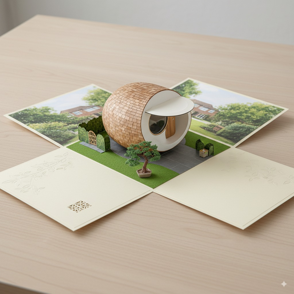 Scene A6 Folding Card - 2