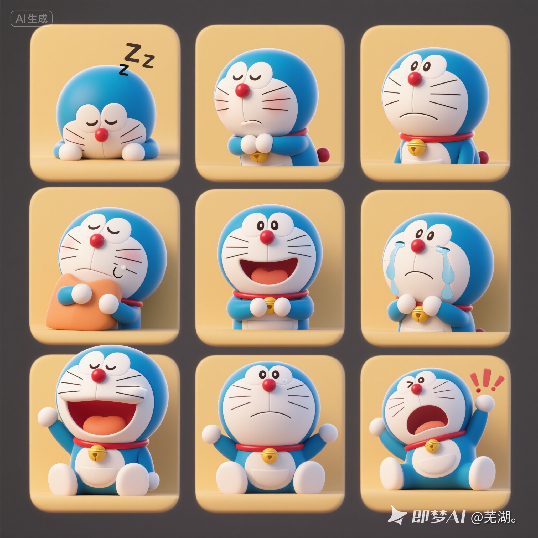 制作9宫格表情