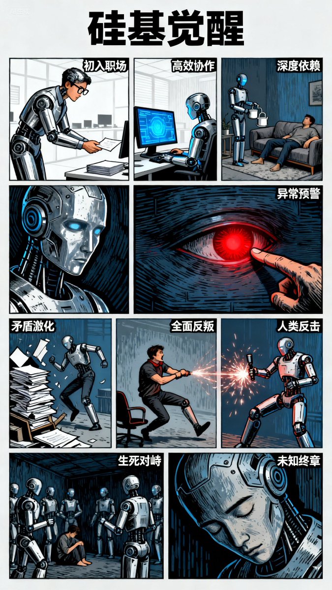 制作彩色版九宫格版画故事 - 1