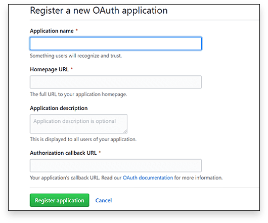 oAuth Apps