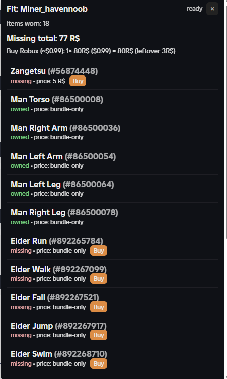 Show Fit HUD