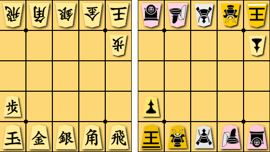 Overview of mini-shogi. A, Starting setup. The board is composed of 5