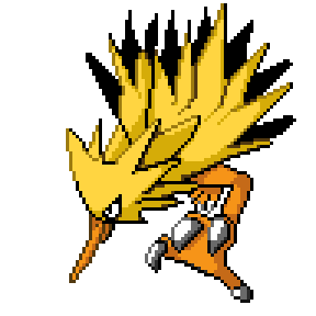 Zapdos Sprite Image