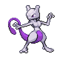 Mewtwo Sprite Image