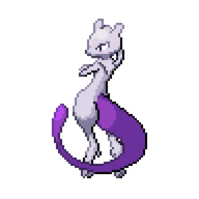 Mewtwo Sprite Image