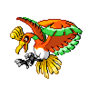 Ho-oh Sprite Image
