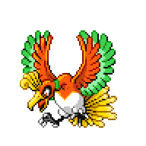 Ho-oh Sprite Image