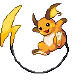 Raichu Sprite Image
