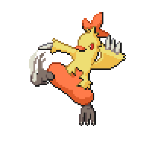 Combusken Sprite Image