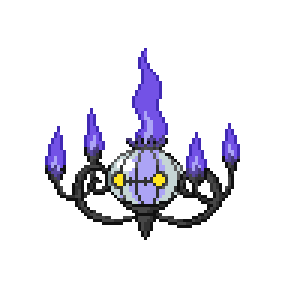 Chandellure Sprite Image