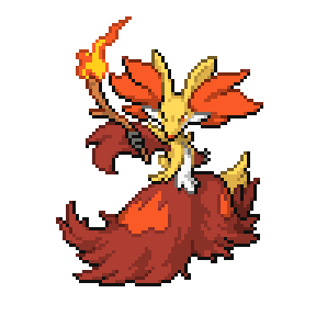 Delphox Sprite Image