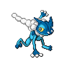 Frogadier Sprite Image