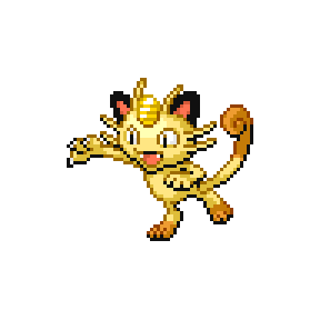Meowth Sprite Image