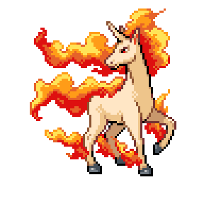 Rapidash Sprite Image