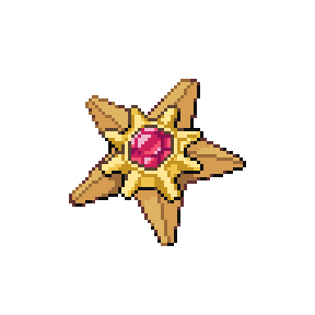 Starmie Sprite Image
