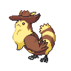 Furkrow Sprite Image