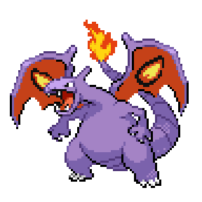 Arizard Sprite Image