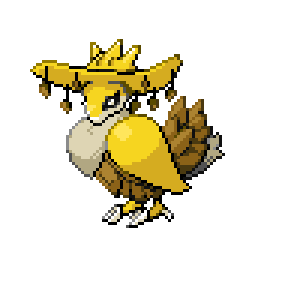Sandkrow Sprite Image