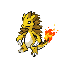 Sandmeleon Sprite Image