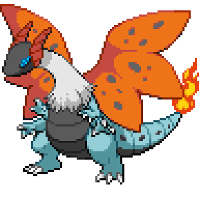 Volcaizard Sprite Image