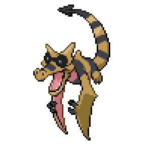 Sandidactyl Sprite Image