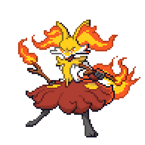 Delphox Sprite Image