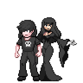 Goth Sprite Image