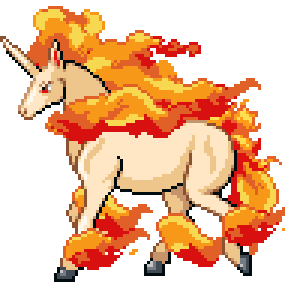 Rapidash Sprite Image