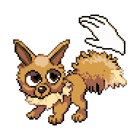 Pokémon sprite 133.137a