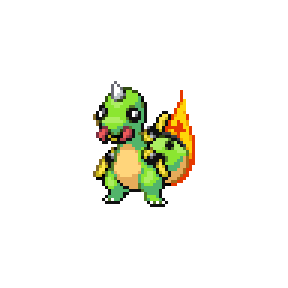 Fusion of Spinarak and Charmander