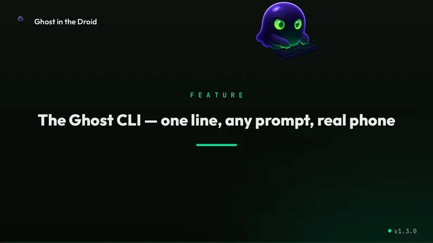 Ghost CLI one-liner