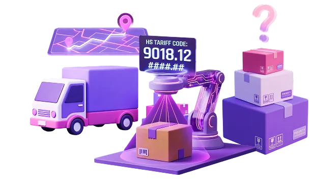 Logistic tools illustration