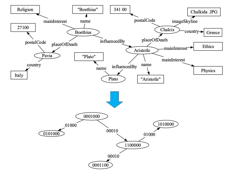 gStore 进行二进制编码的示例