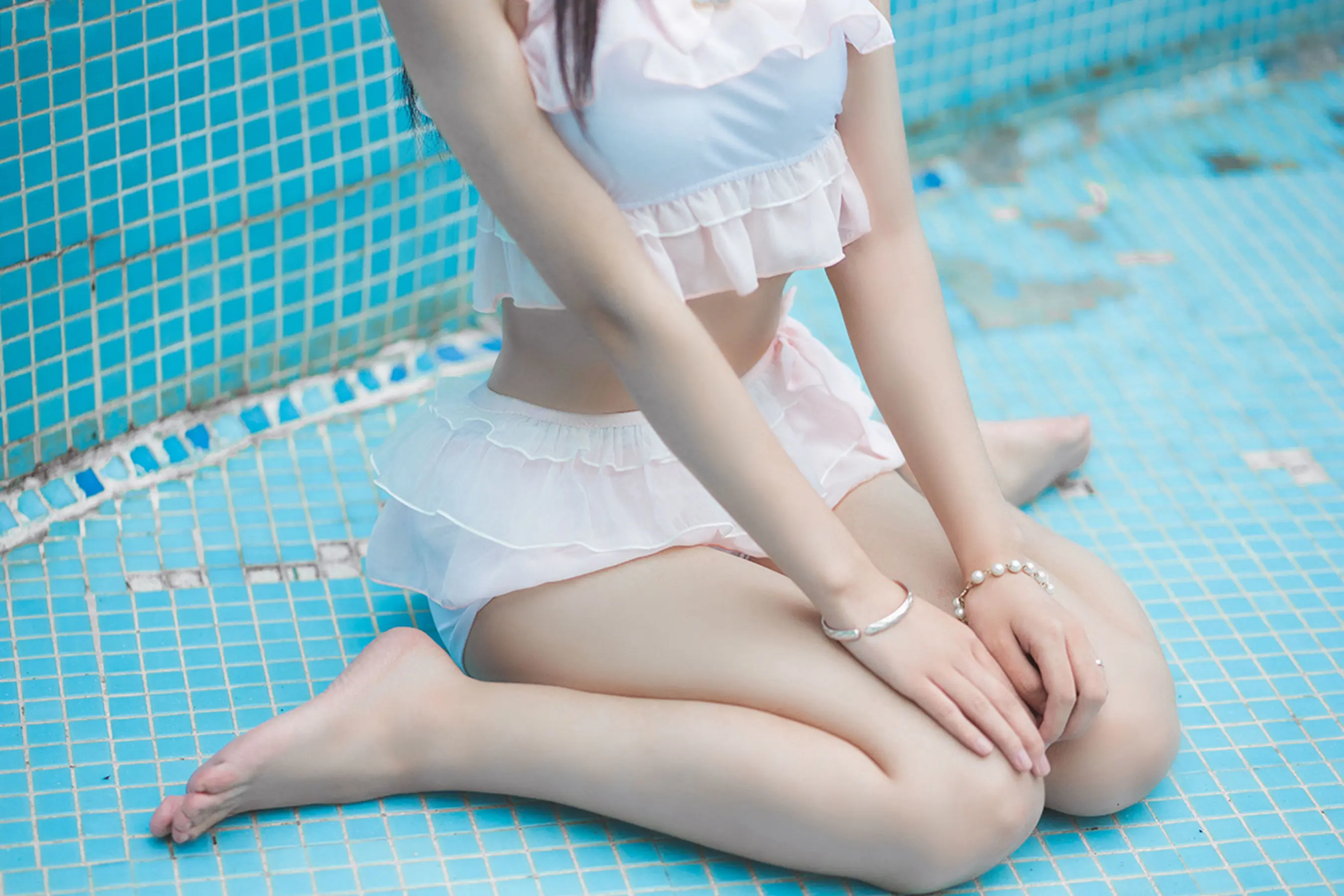 福利美图 风之领域-泳装少女