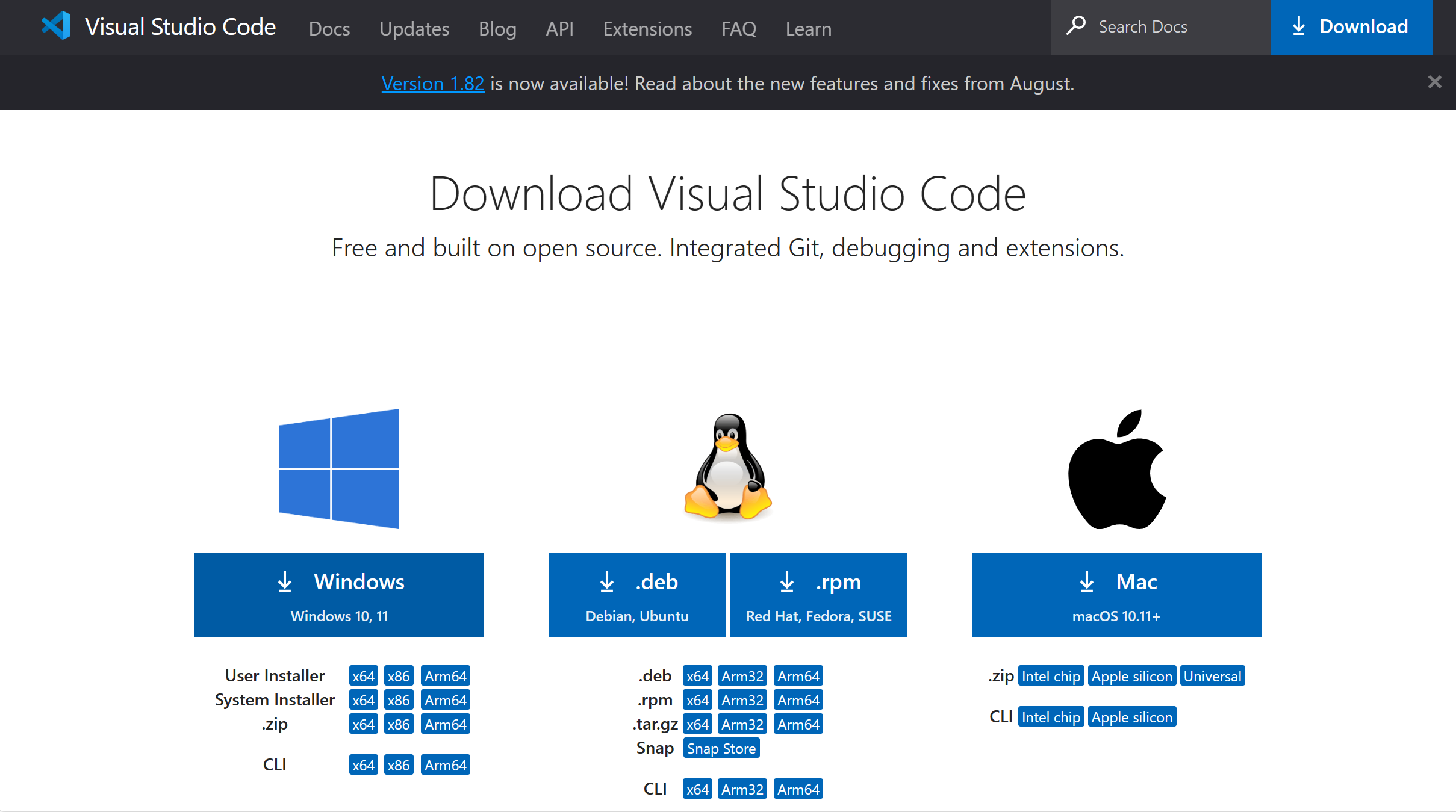download visual studio code