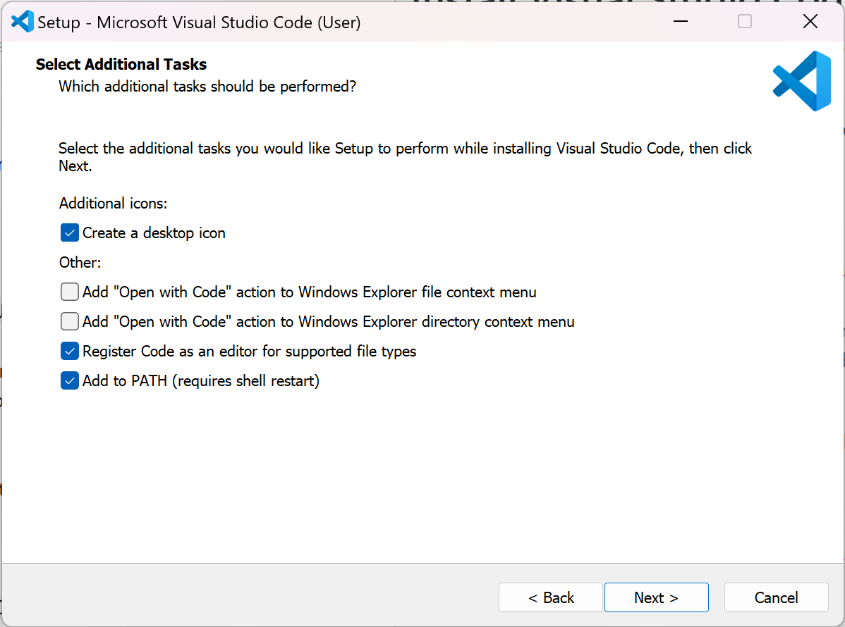 select additional task