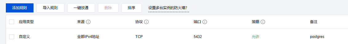 云服务器端口开放