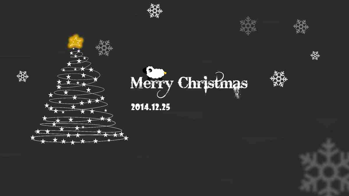 圣诞快乐 - 圣诞主题PPT模板