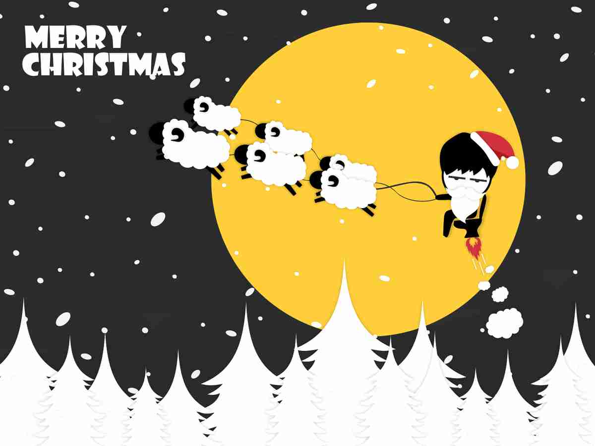 红色与黄色的城市风光PPT模板