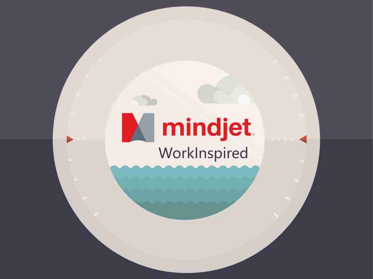 跨越全球的工作场所 - Mindjet 励志PPT模板