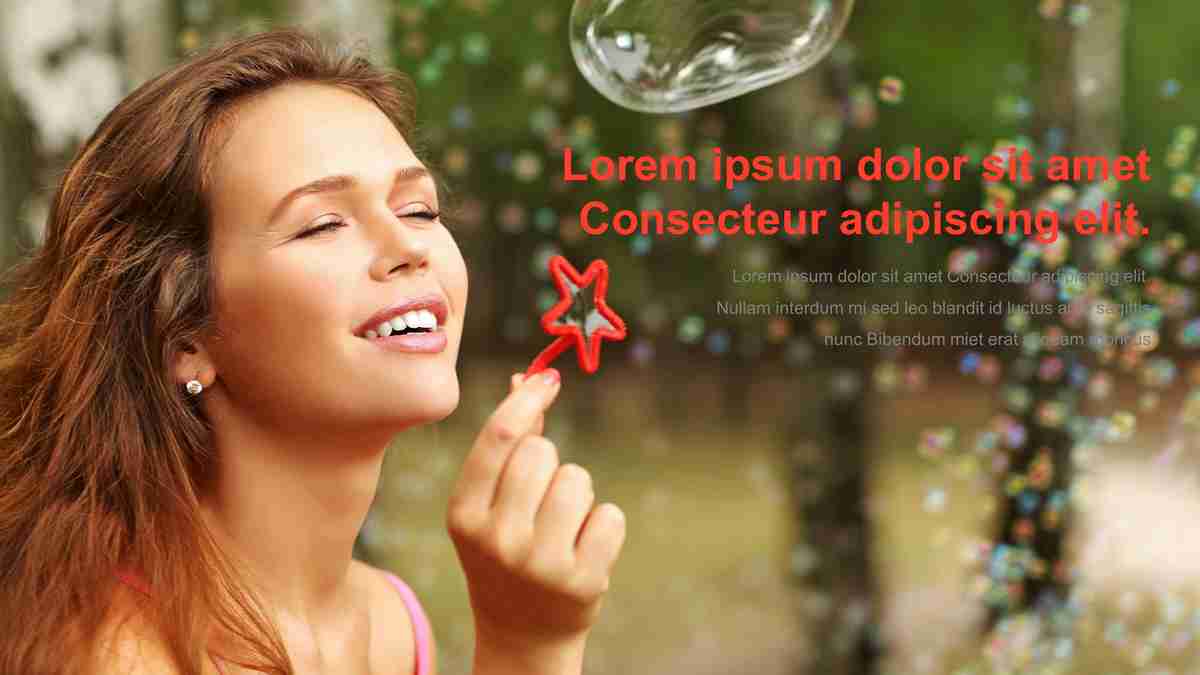 寻找人生美好瞬间——创意PPT模板