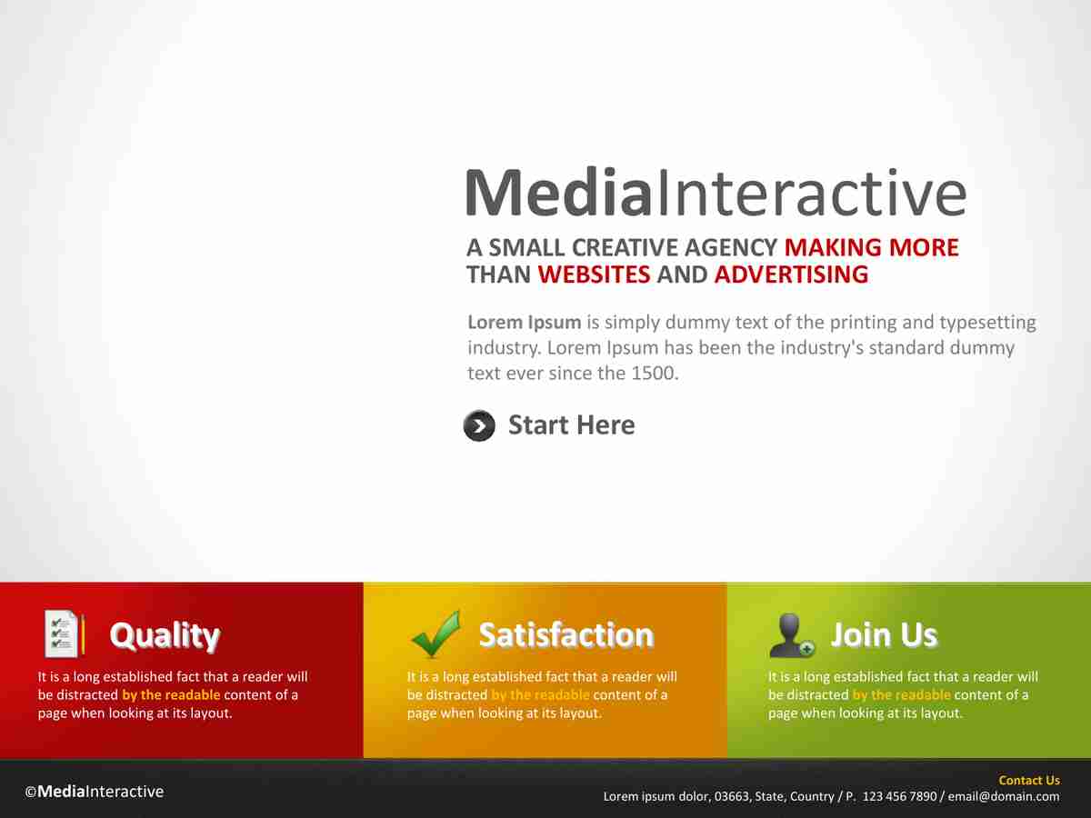 现代商务风PPT模板